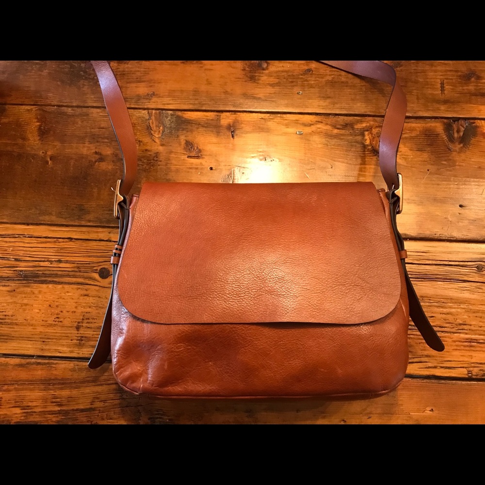 Fossil Harper crossbody bag (real leather)